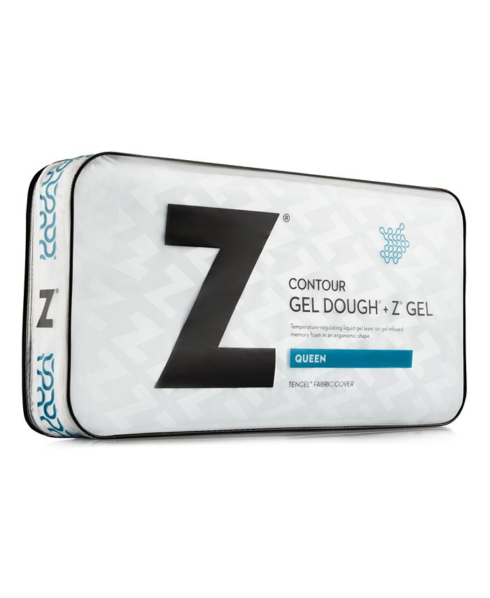 Malouf Z Gel Infused Foam with Zgel Contour King Pillow Macy's