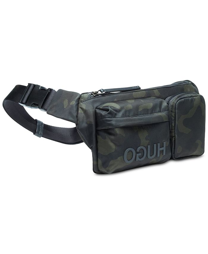Hugo Boss Men's Record CamoPrint Waist Bag Macy's