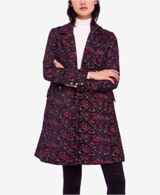 Free People - Fox Trot Equestrian Trench Coat