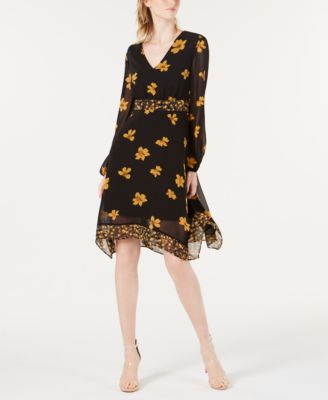 macys chiffon dress