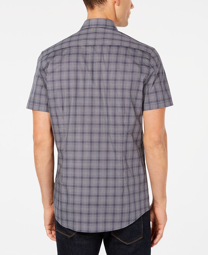Ryan Seacrest Distinction Men's Plaid Shirt, Created for Macy's - Macy's