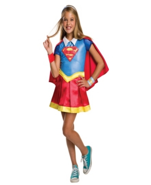 UPC 883028143603 product image for Dc Superhero Girls: Supergirl Deluxe Girls Costume | upcitemdb.com