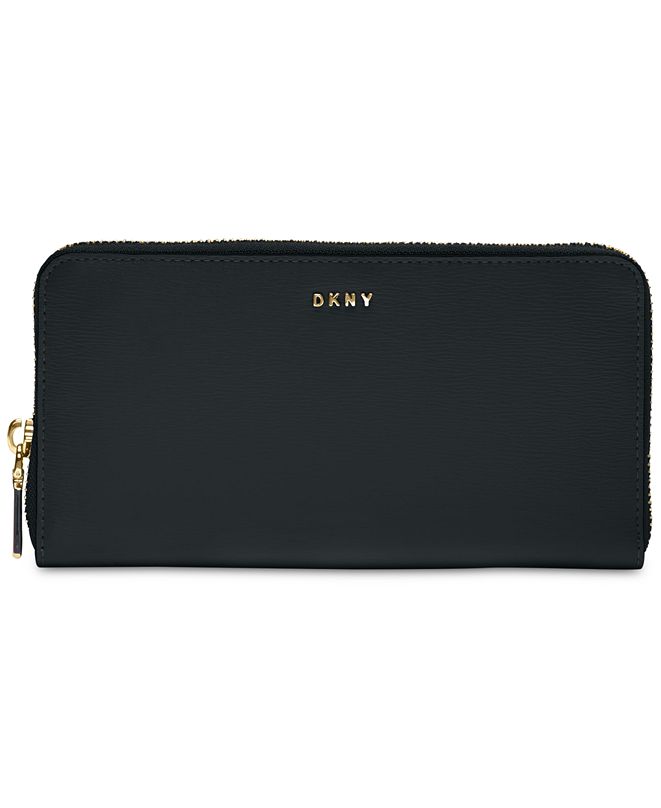 DKNY Bryant ZipAround Leather Wallet, Created for Macy's & Reviews