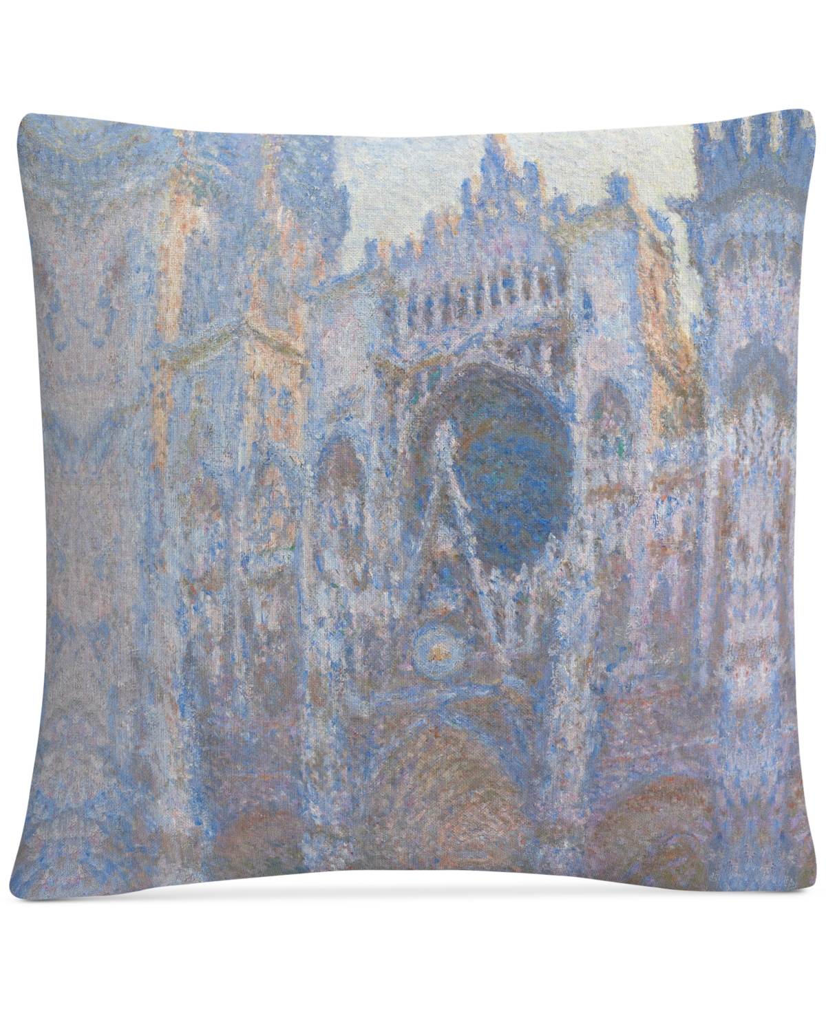 Claude Monet Rouen Catherdral West Facade 1894 Decorative Pillow, 16 x 16