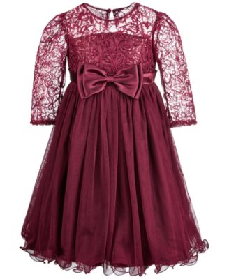 Bonnie Jean Little Girls Daisy Sequin Bonaz (4T, Pink