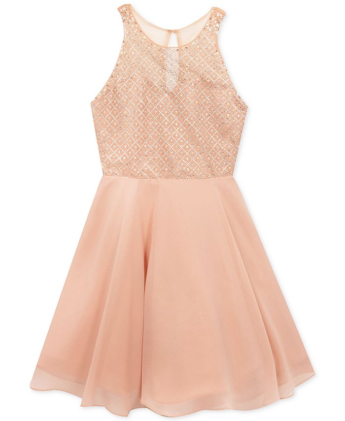 Robe De Fille Rare Editions - Taille 8 - Rose Et Noir - Sans Manches - Pour Pâques Ou Fête