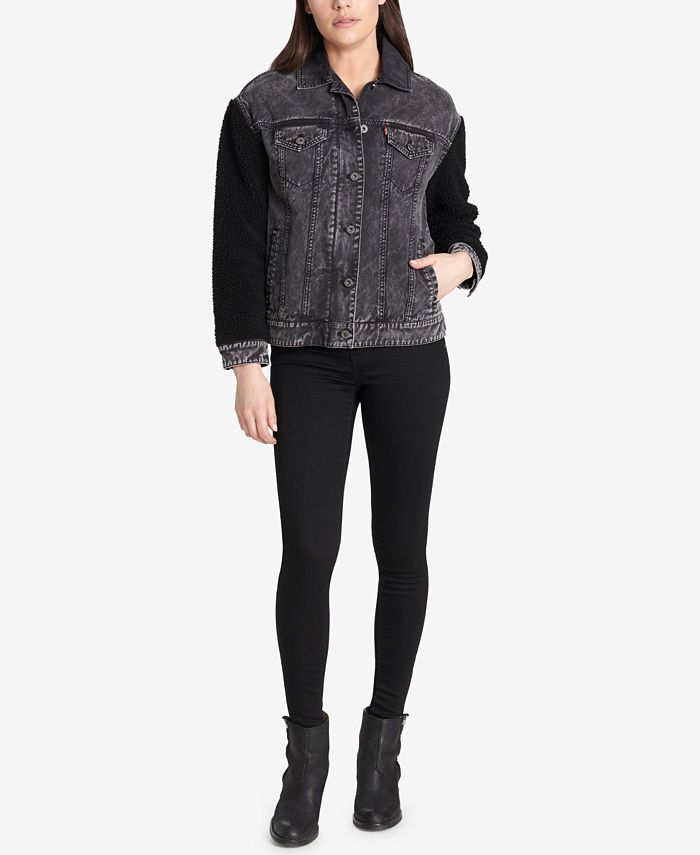 Levi's MixedMedia Trucker Jacket Macy's
