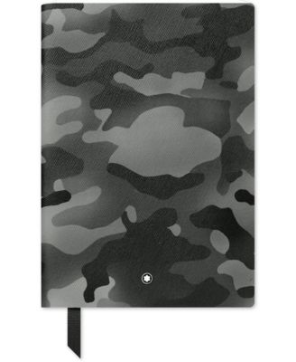 Montblanc - Gray Camouflage-Print Fine Stationery Notebook