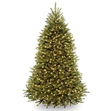 National Tree 7' Dunhill  Fir Hinged Tree with 650 Dual Color LED Lights & PowerConnect™
