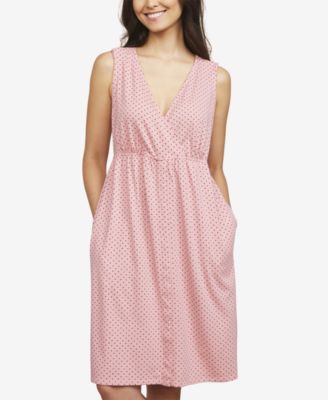 macys nursing gown