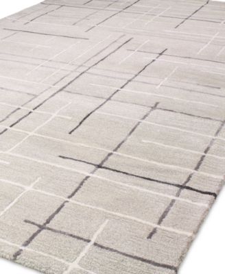 Hotel Collection CLOSEOUT!  Area Rug, City Grid CG1 2' x 3', Created for Macy's