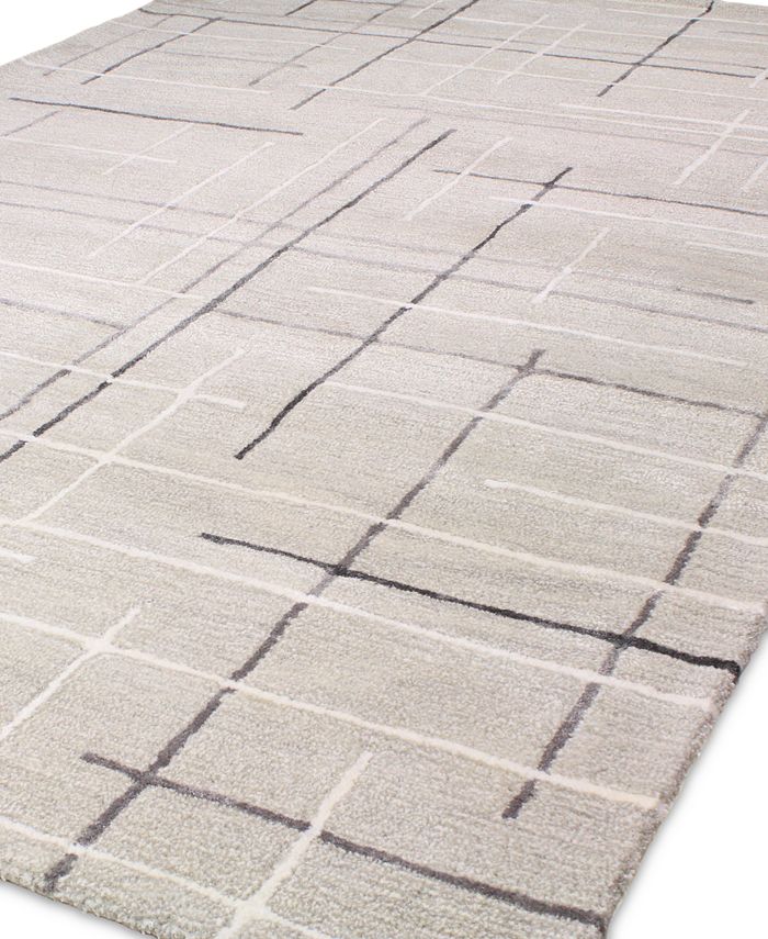 Hotel Collection CLOSEOUT! Area Rug, City Grid CG1 2' x 3', Created for