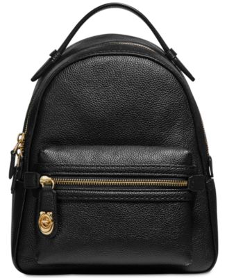 Coach Campus backpack‎ Coach Campus Dark brown Pebble Leather Backpack 14468 | eBay main image 2
