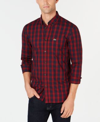 Lacoste - Men's Plaid Shirt