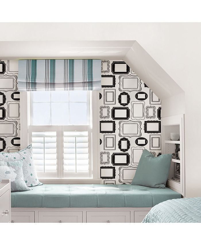 Brewster Home Fashions Photo Opp Frames Peel and Stick Wallpaper Macy's