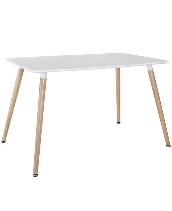Modway Field Rectangle Dining Table & Reviews - Furniture - Macy&#39;s