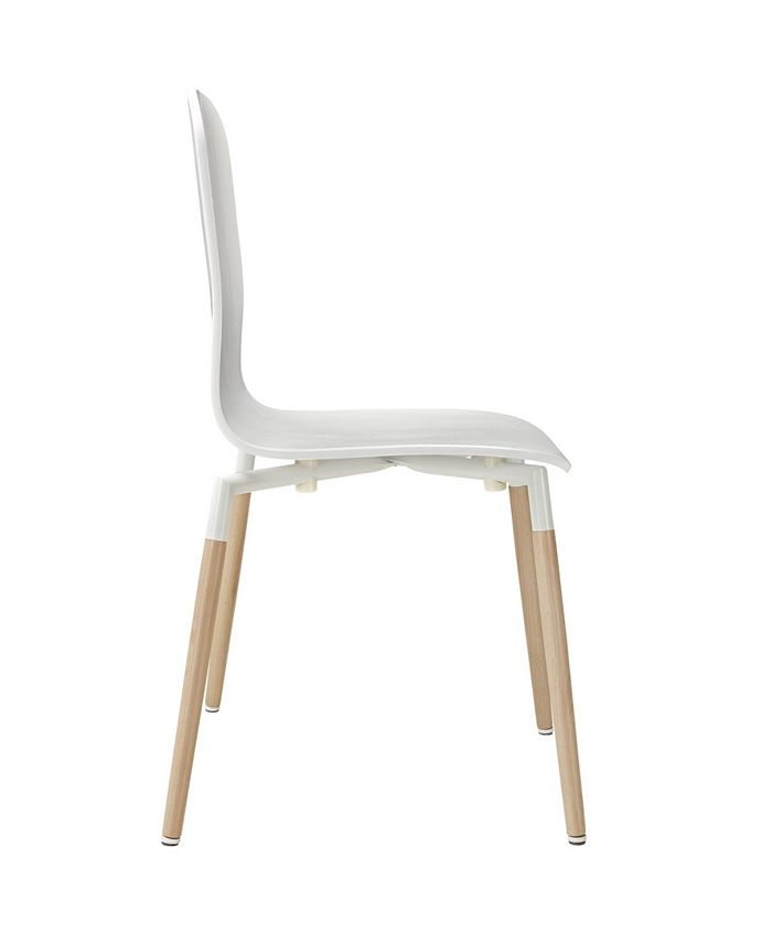 Modway Stack Dining Chairs Wood Set of 2 Macy's