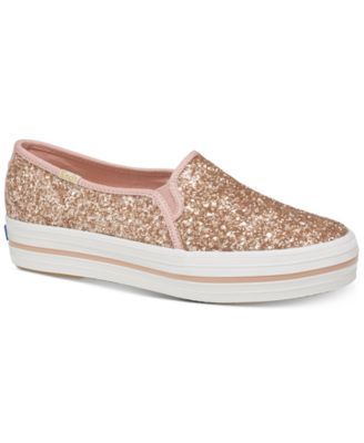 Kate spade keds triple decker glitter online