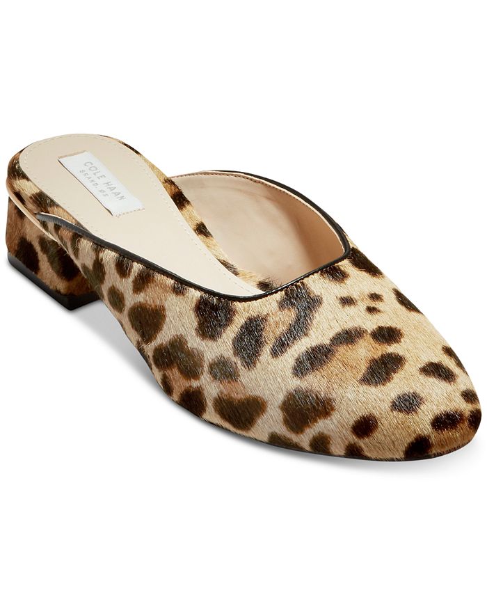 Cole Haan Laree Block Heel Mules Macy s