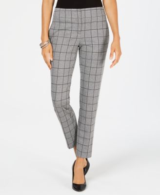 macys womens plaid pants