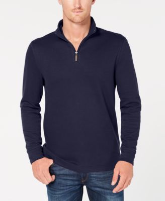 mens pullover zip