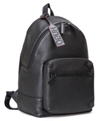 hugo boss victorian leather backpack