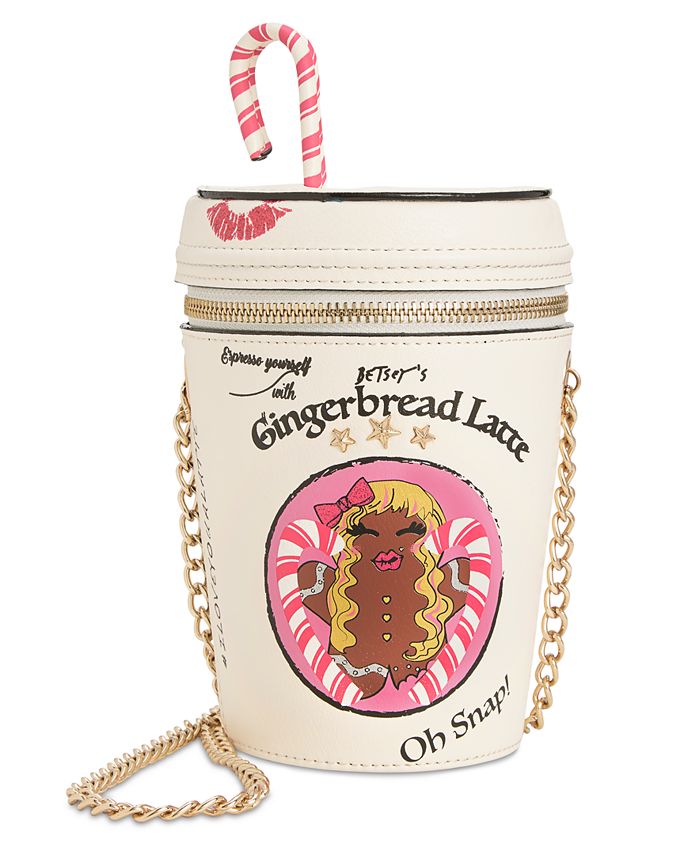 Betsey johnson latte store purse