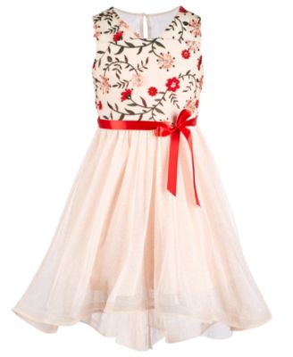 macy's big girl party dress