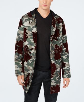 INC International Concepts - Men's Camo-Print Flocket Parka