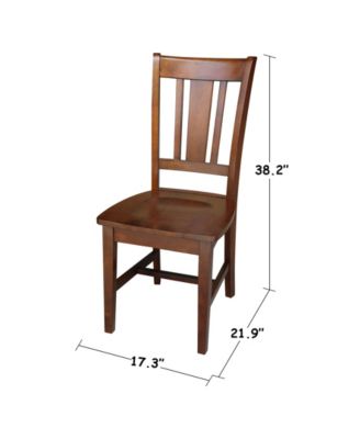 San Remo Splatback Chair, Set of 2