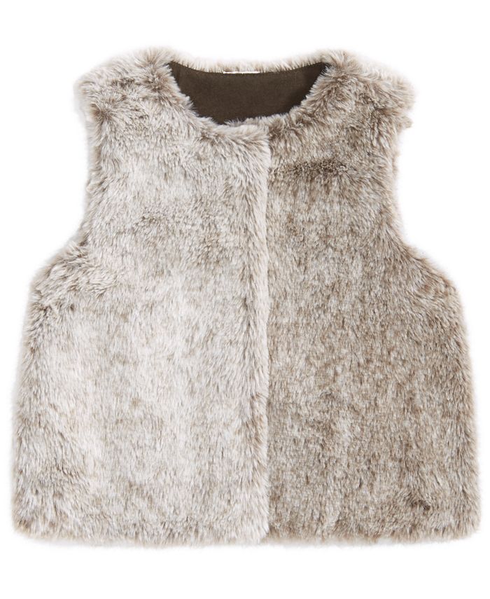 Macy's store fur vest