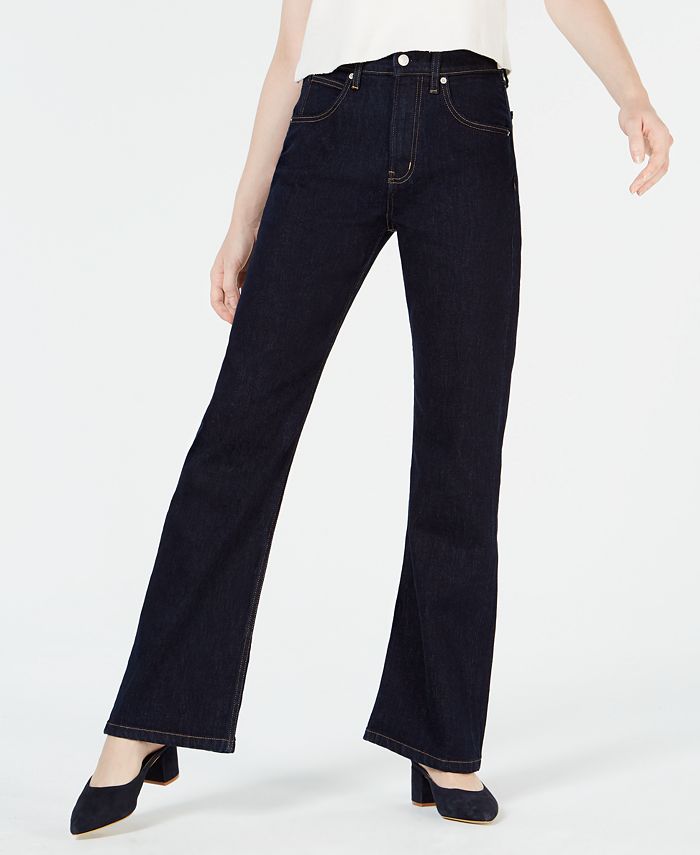 Calvin Klein Jeans High-Rise Bootcut Jeans - Macy's