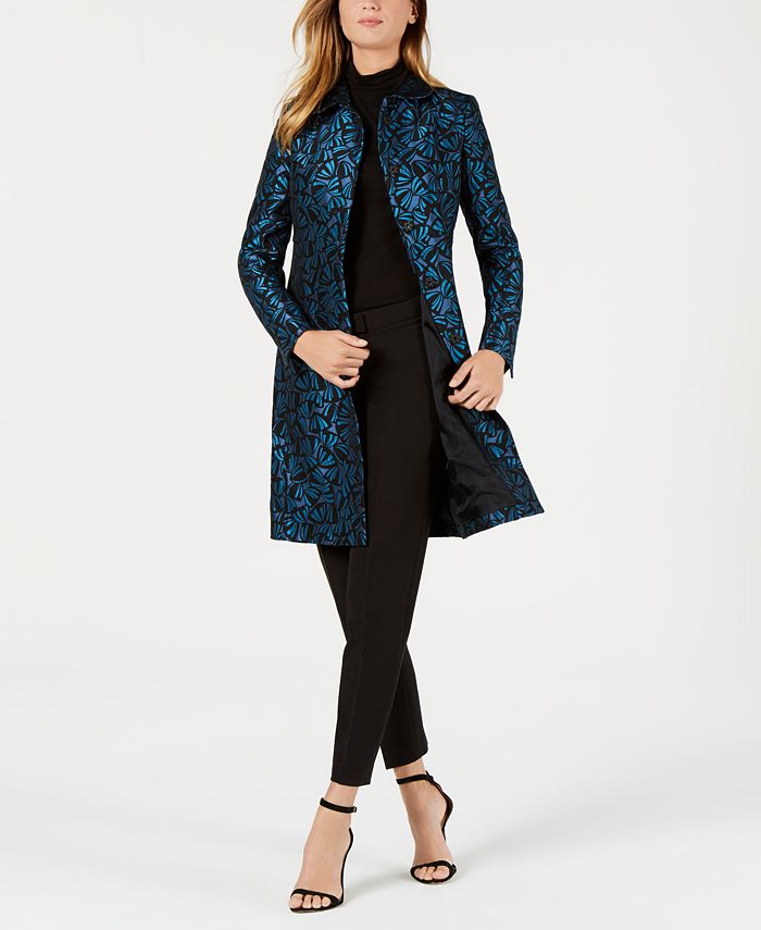 Anne klein jacquard cheap topper jacket