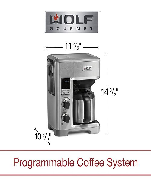Wolf Gourmet Automatic Drip Coffee Maker & Reviews Coffee, Tea