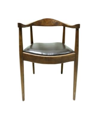 Moe's Home Collection - VIRGIL DINING CHAIR WALNUT BROWN-SET OF TWO