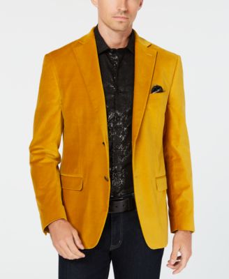 yellow sport coat