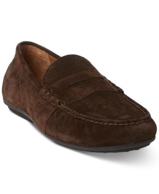 mens suede drivers