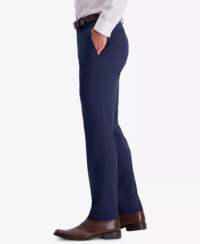 Men's Slim-Fit Shadow Check Dress Pants - thumbnail 3