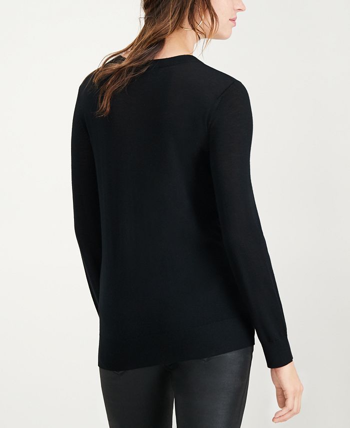 Trina turk new arrivals heart sweater