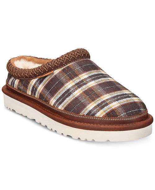Ugg Men S Tasman Plaid Slip Ons Reviews All Men S Shoes Men