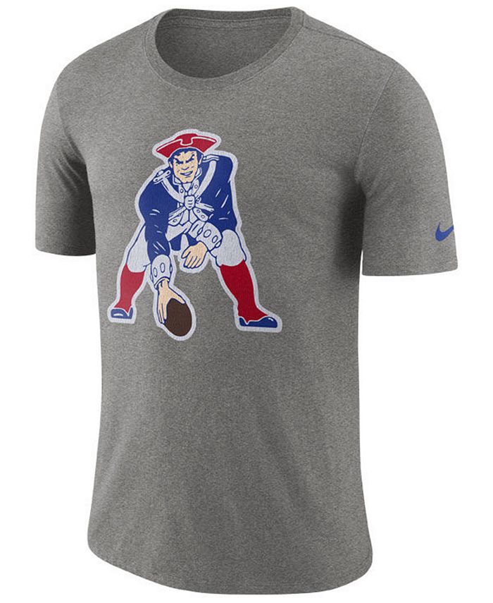 Nike Men's New England Patriots Historic Crackle T-Shirt - Macy's