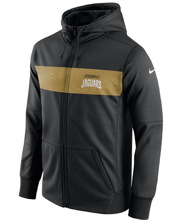 Nike Men's Jacksonville Jaguars Seismic Therma Full-Zip Hoodie - Macy's