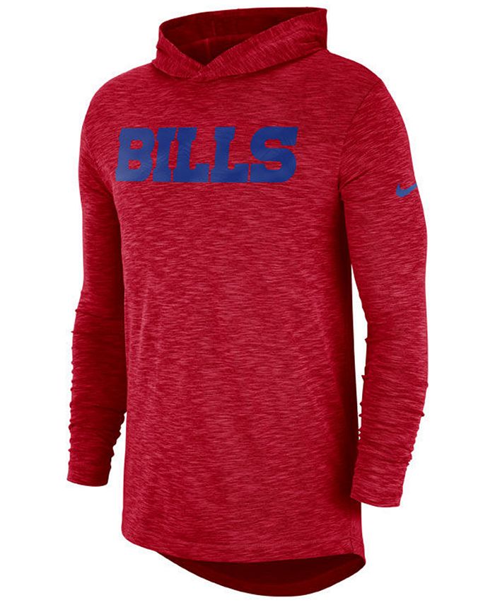 Nike Men's Buffalo Bills Dri-Fit Cotton Slub On-Field Hooded T-Shirt -  Macy's