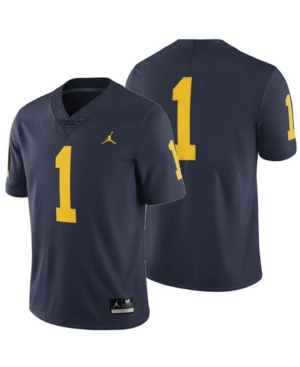 Jordan Michigan Wolverines Replica Game Jersey Big Boys (8-20)