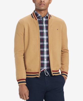 tommy hilfiger baseball sweater