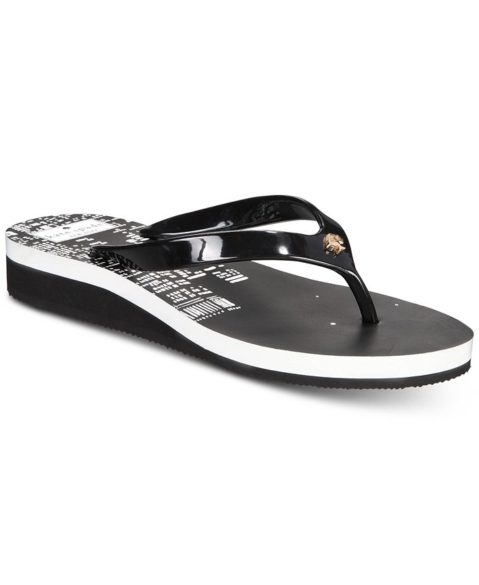 kate spade new york Milli Wedge Flip-Flops - Macy's