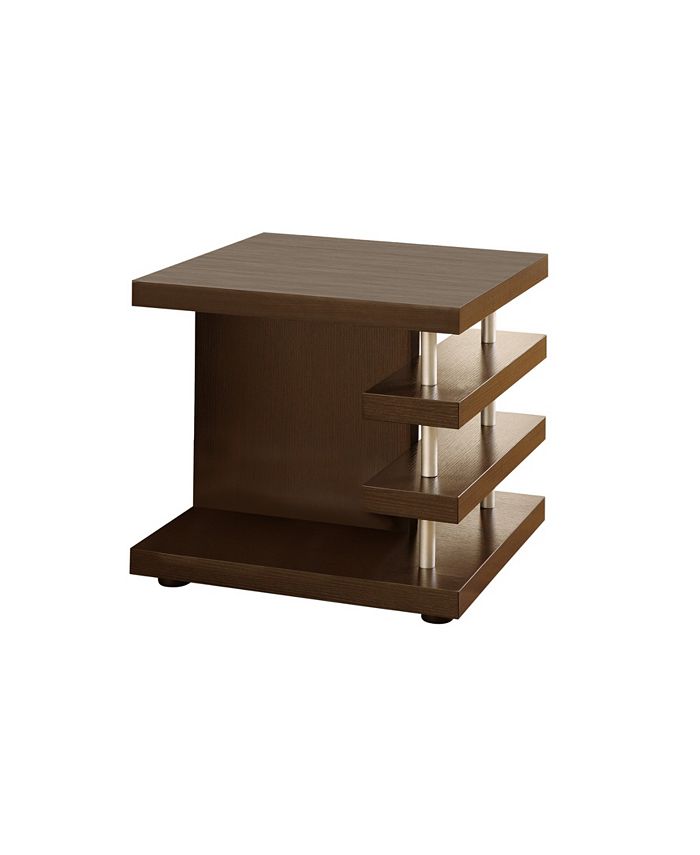 Furniture of America Cloverdale Espresso End Table Macy's