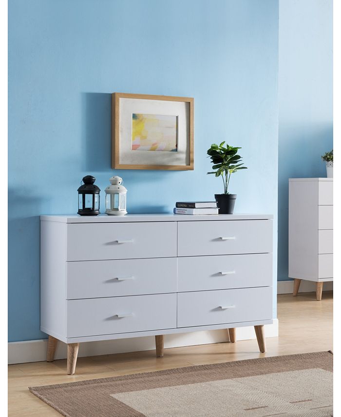 Furniture Massenburg 6Drawer Dresser Macy's