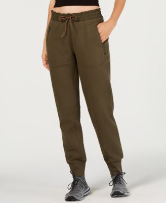 womens zip pocket joggers