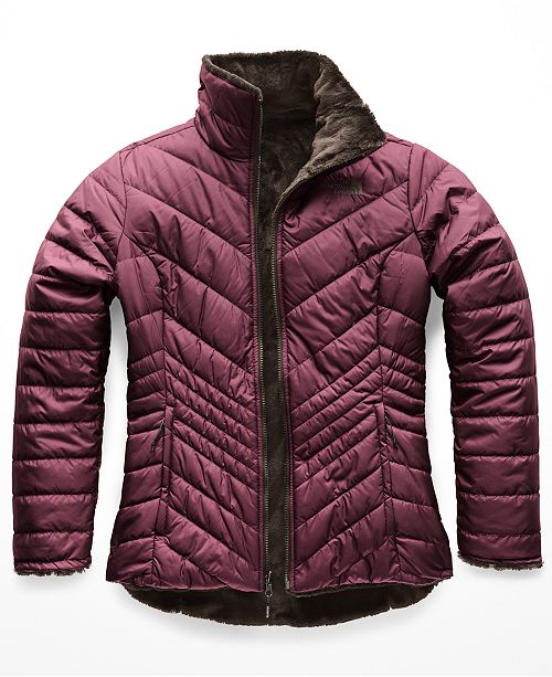 The North Face Mossbud Fleece-Lined Reversible Jacket - Jackets & Blazers - Women - Macy&#39;s